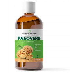 PASOVERB krople z orzechem włoskim 100ml cena 59,00zł
