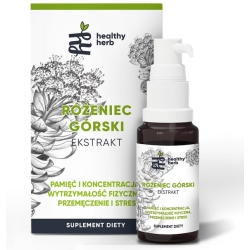Healthy Herbs Różeniec Górski krople 30ml cena 78,00zł
