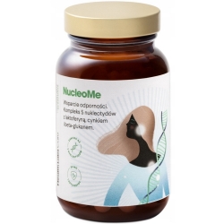 Health Labs NucleoMe nukleotydy z cynkiem laktoferyną i beta-glukanem 60kapsułek cena 148,90zł