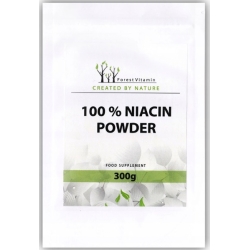 Niacyna Powder proszek 300g Forest Vitamin PROMOCJA  cena 69,90zł