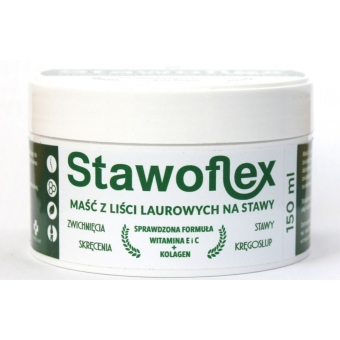 Stawoflex maść laurowa + kolagen + witamina C i E 150ml Medfuture OSTATNIE SZTUKI cena 37,90zł