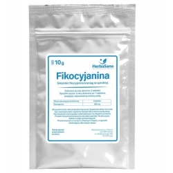 Fikocyjanina wyciąg ze spiruliny 10g Herbasano cena 78,90zł
