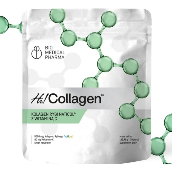 Bio Medical Pharma Hi!Collagen kolagen w proszku 152,91g Bio Medical Pharma cena 79,00zł