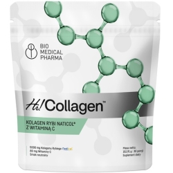 Bio Medical Pharma Hi!Collagen (Kolagen rybi z witaminą C w proszku) 150g cena 85,00zł