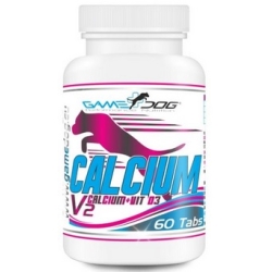 Game Dog Calcium+D3 V2 60tabletek cena 48,90zł