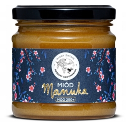Miód Manuka MGO 250+ 250g Pasieka Sadowskich cena 109,00zł