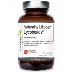 Kenay Naturalny Likopen Lycobeads 60kapsułek cena 59,90zł