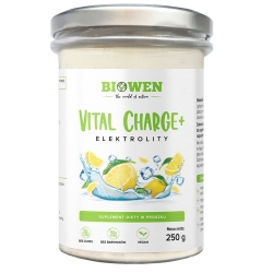 Biowen Elektrolity Vital Charge+ (Smak cytrynowy) w proszku 250g cena 98,99zł