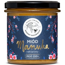 Miód Manuka MGO 250+ 450g Pasieki Rodziny Sadowskich cena 184,50zł