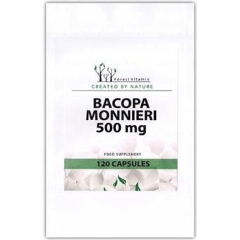 Bacopa Monnieri 500 mg 120kapsułek Forest Vitamin PROMOCJA cena 48,90zł