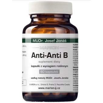 Marion Anti-Anti B probiotyk 60kapsułek cena 79,00zł