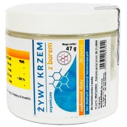 Organis Wysokoprzyswajalny krzem z borem + Witamina C proszek 47g cena 80,00zł