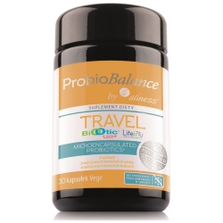 Aliness ProbioBalance Travel probiotyk podróż vege 30kapsułek cena 49,90zł