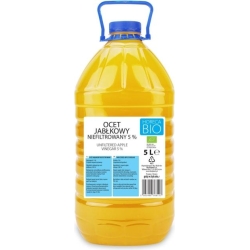 Ocet jabłkowy niefiltrowany 5% 5 litrów BIO Horeca  cena 50,49zł