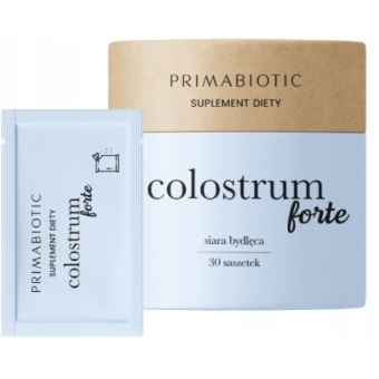 Primabiotic Colostrum Forte siara bydlęca 30saszetek OSTATNIE SZTUKI  cena 169,00zł