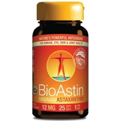 Kenay BioAstin® Astaksantyna 12mg 25kapsułek cena 89,00zł