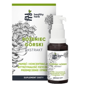 Healthy Herb Adaptogen Różeniec górski krople 30ml cena 77,90zł