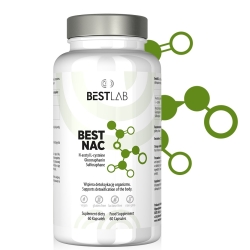 BestLab BestNAC 60kapsułek cena 98,90zł