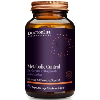 Doctor Life Metabolic Control 60kapsułek cena 91,90zł