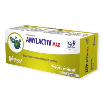 Vetfood Amylactiv Max 120kapsułek cena 302,90zł