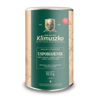 Klimuszko herbata Uspokojenie 52,5g cena 22,99zł