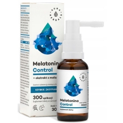 Aura Herbals Melatonina Control + melisa aerozol 30ml cena 26,90zł