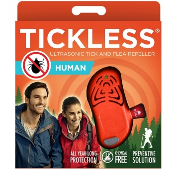TickLess Human Orange urządzenie odstarszające kleszcze cena 155,90zł