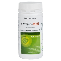 Sanct Bernhard Coffein-Plus 120kapsułek cena 49,90zł
