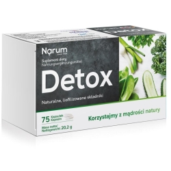 Narum Detox 200mg 75kapsułek Vitaway LLC cena 99,88zł