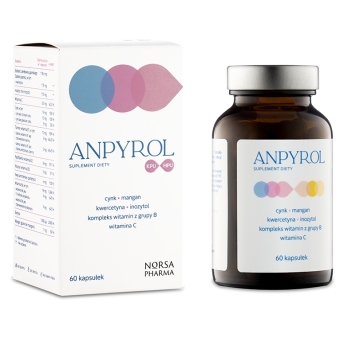 Anpyrol KPU/HPU 60kapsułek Norsa Pharma cena 82,90zł