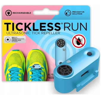 Tickless Run Blue urządzenie przeciw kleszcczom dla biegaczy kolor niebieski cena 205,90zł