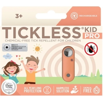 Tickless Kid Pro Peach odstraszacz kleszczy brzoskwiniowy + ładowanie cena 218,90zł