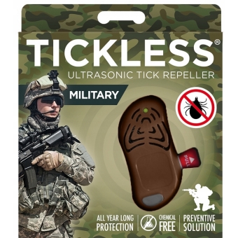 TickLess Human Military Brown urządzenie odstarszające kleszcze cena 155,90zł