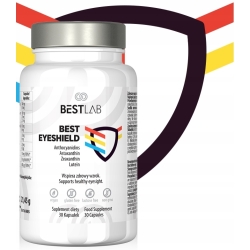 BestLab Best EyeShield na wzrok 30kapsułek cena 118,90zł