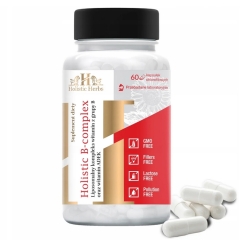 Holistic Herbs B-complex 60kapsułek cena 95,00zł