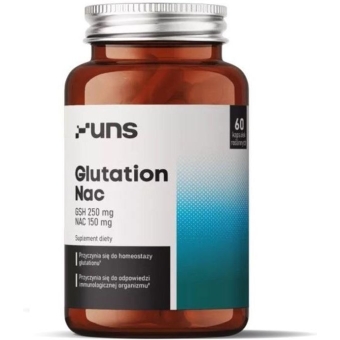 UNS Glutation NAC 60kapsułek cena 53,00zł