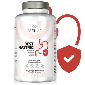 BestLab BestGastric 90kapsułek cena 139,00zł