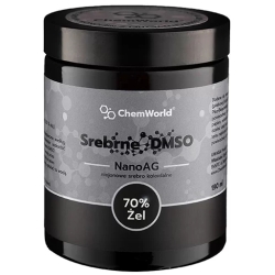 Żel DMSO 70% nanoAg 50ppm ze srebrem 190ml ChemWorld cena 114,00zł