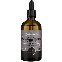 Srebrne DMSO 70% w płynie 100ml ChemWorld cena 34,00zł
