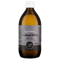 Srebrne DMSO 70% w płynie 500ml ChemWorld PROMOCJA cena 99,50zł