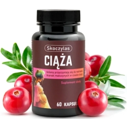 Skoczylas Ciąża Kwas foliowy + Żurawina 60kapsułek cena 39,00zł