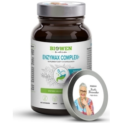 Biowen Enzymax Complex+ (enzymy trawienne) 90kapsułek cena 83,69zł