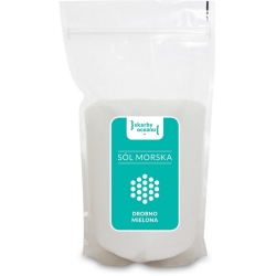 Sól morska drobno mielona 1 kg Skarby Oceanu cena 7,59zł