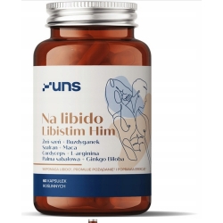 UNS Na Libido Libistim Him 60vegcaps cena 59,00zł
