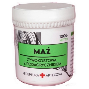 Maź żywokostowa z podagrycznikiem 100g BJK cena 46,90zł