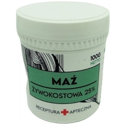 Maź żywokostowa 25% 100g cena 38,50zł