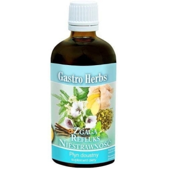 Gastro Herbs płyn 100ml Inwent Herbs cena 34,90zł