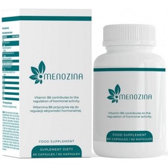 Menozina na menopauze 60kapsułek PLT data ważności 2025.06 cena 69,99zł
