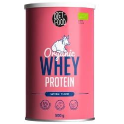 Białko serwatkowe Whey protein naturalny smak 500g Diet Food cena 114,59zł