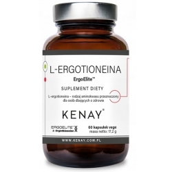 Kenay L-Ergotioneina ErgoElite 15mg 60kapsułek vege cena 50,90zł